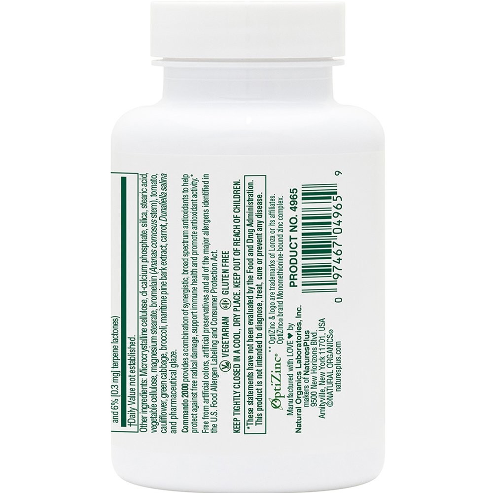 NATURES PLUS - Commando 2000 - 60tabs