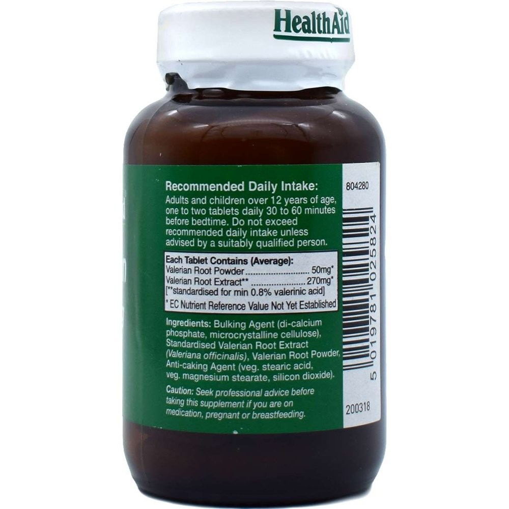 HEALTH AID - Valerian 320mg - 60tabs