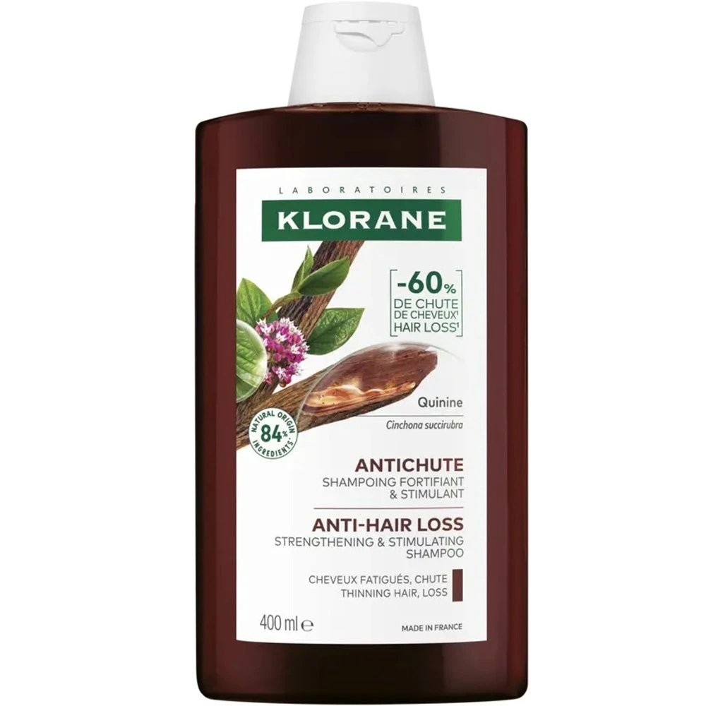 KLORANE- PROMO PACK Σαμπουάν για Ενδυνάμωση & κατά της Τριχόπτωσης με Κινίνη και Βιολογικό Εντελβάις - 400ml -50% στο Δεύτερο Προϊόν