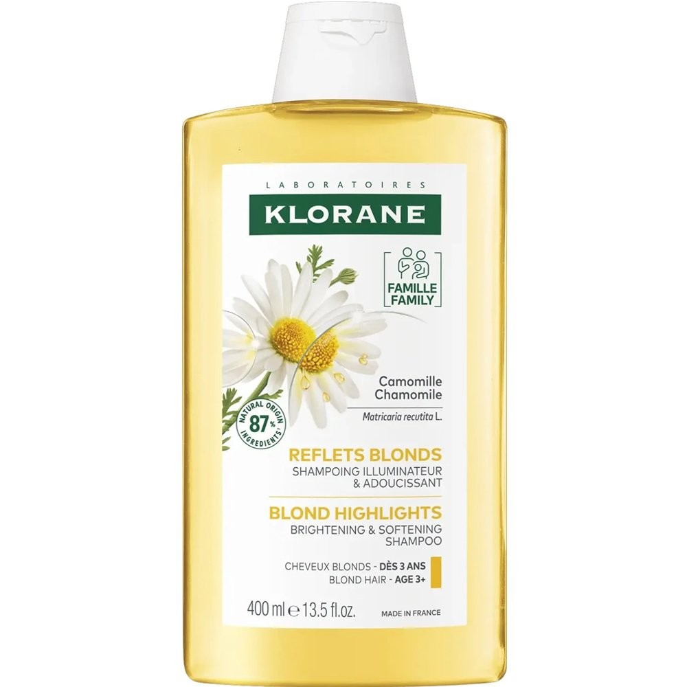 KLORANE - PROMO PACK Σαμπουάν με Χαμομήλι για Ξανθά Μαλλιά 400ml -50% στο Δεύτερο Προϊόν