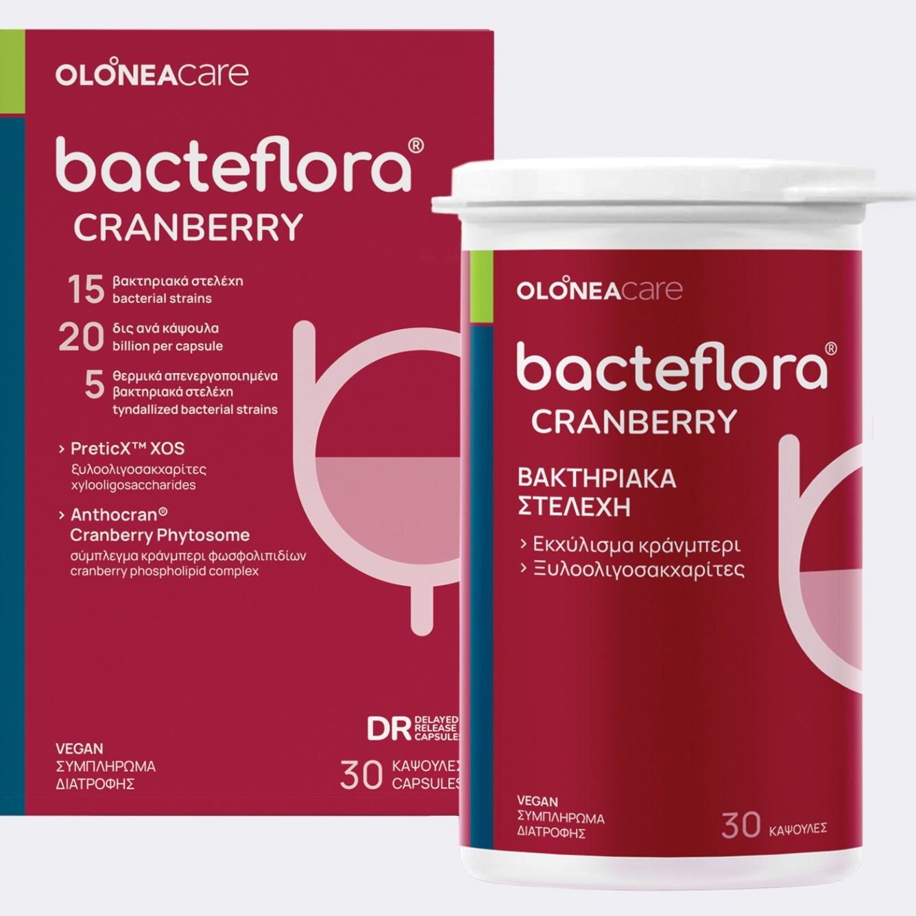 OLONEA - BACTEFLORA Cranberry - 30caps