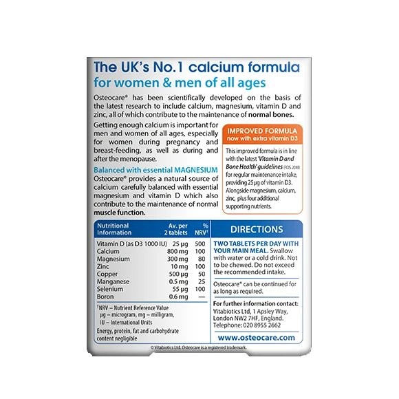 VITABIOTICS - OSTEOCARE Original - 30tabs