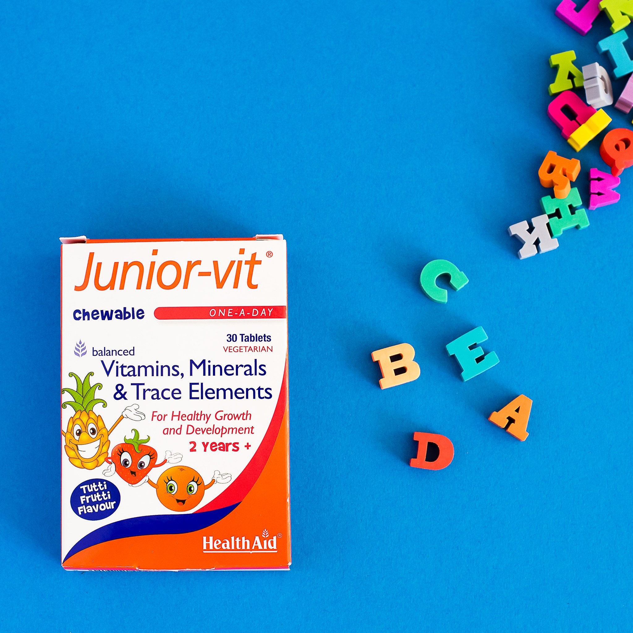 HEALTH AID - Junior-Vit - 30chew.tabs