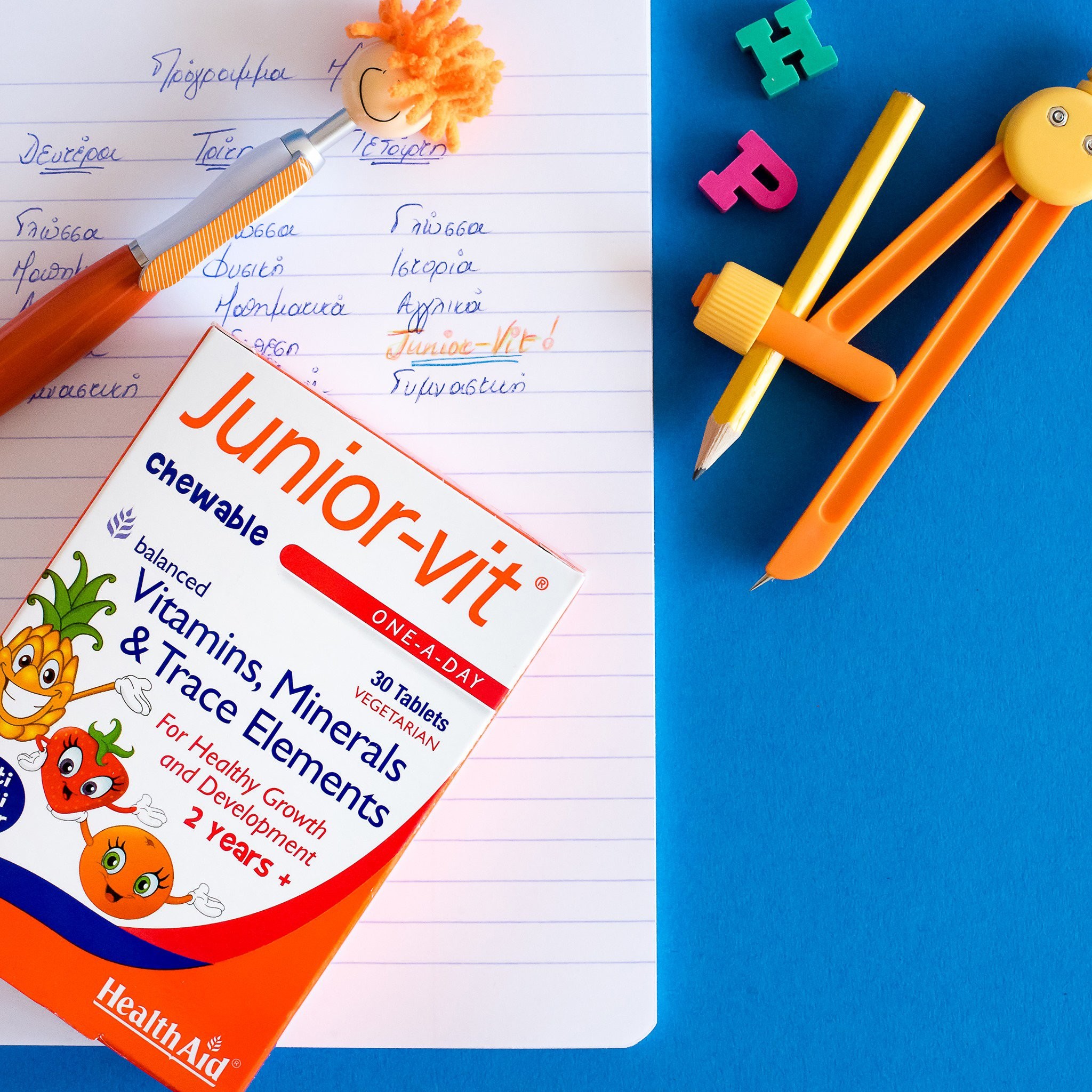 HEALTH AID - Junior-Vit - 30chew.tabs