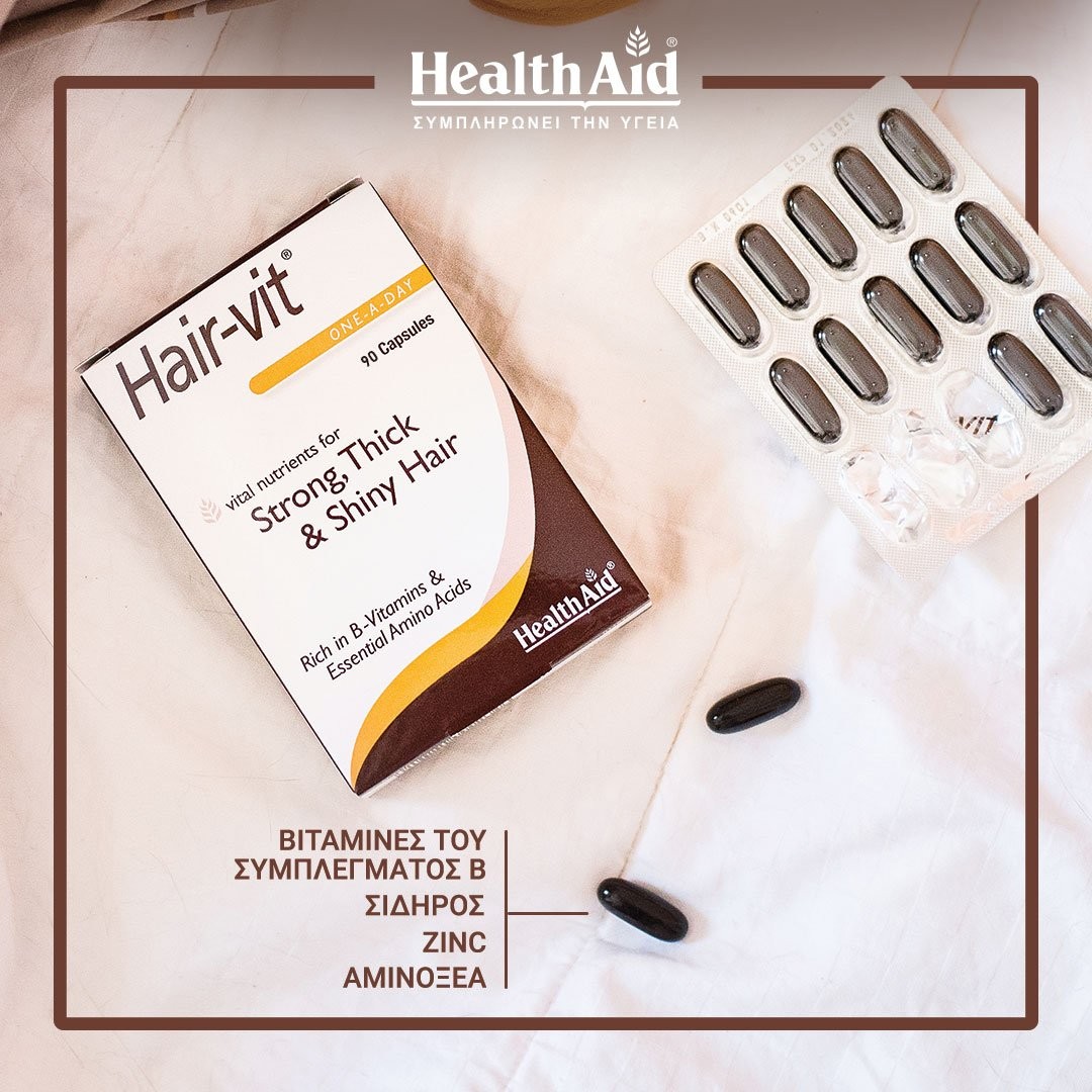 HEALTH AID - Hair-Vit - 90caps