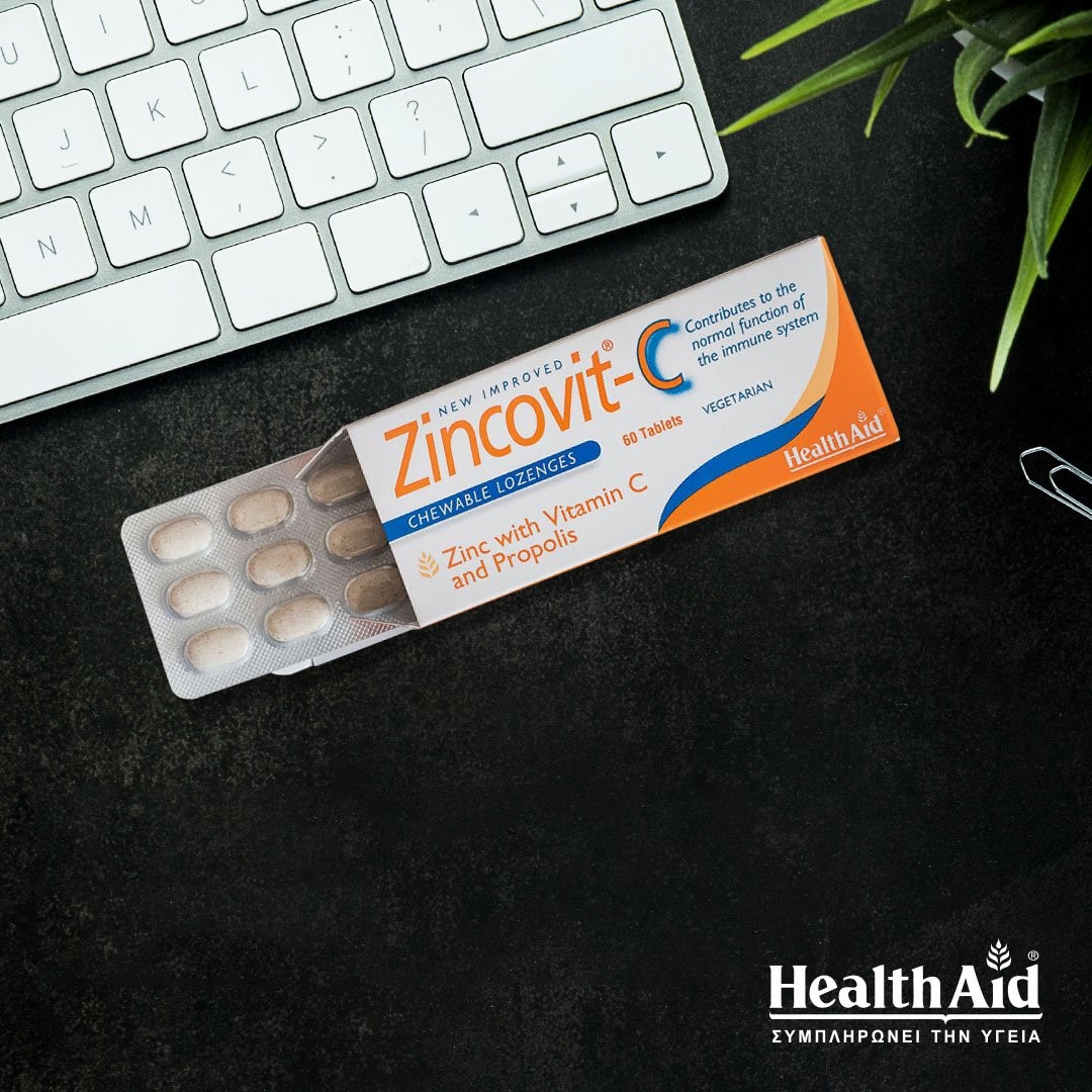 HEALTH AID - Zincovit-C - 60tabs