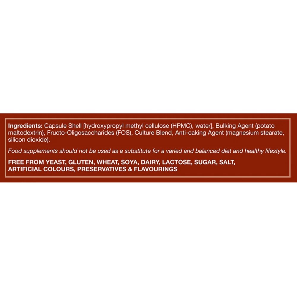 HEALTH AID - Acidophilus Plus 4 Billion with FOS - 30caps