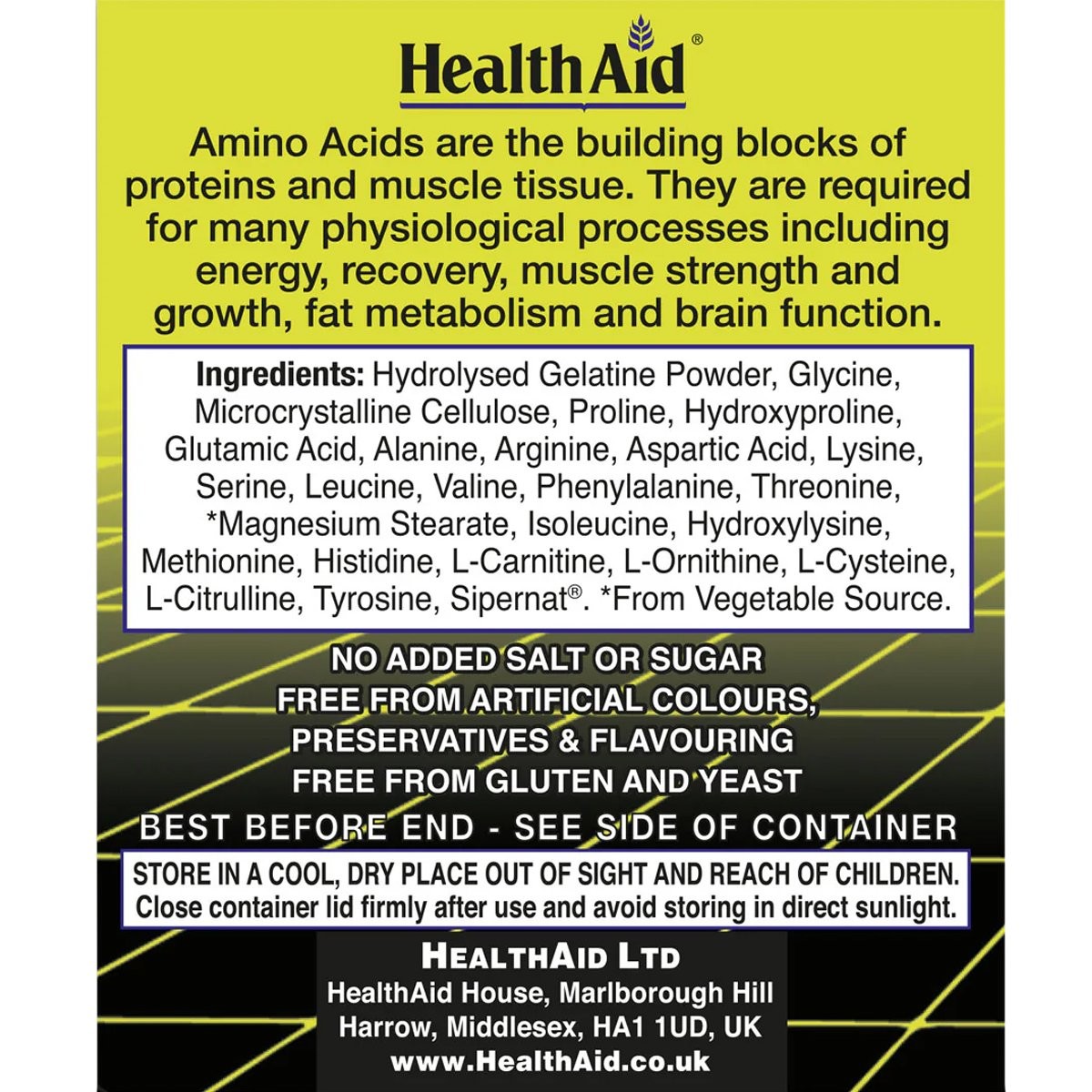 HEALTH AID - Multi Amino Acids - 60tabs
