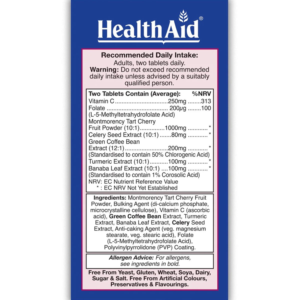 HEALTH AID - Uriprinol - 60tabs
