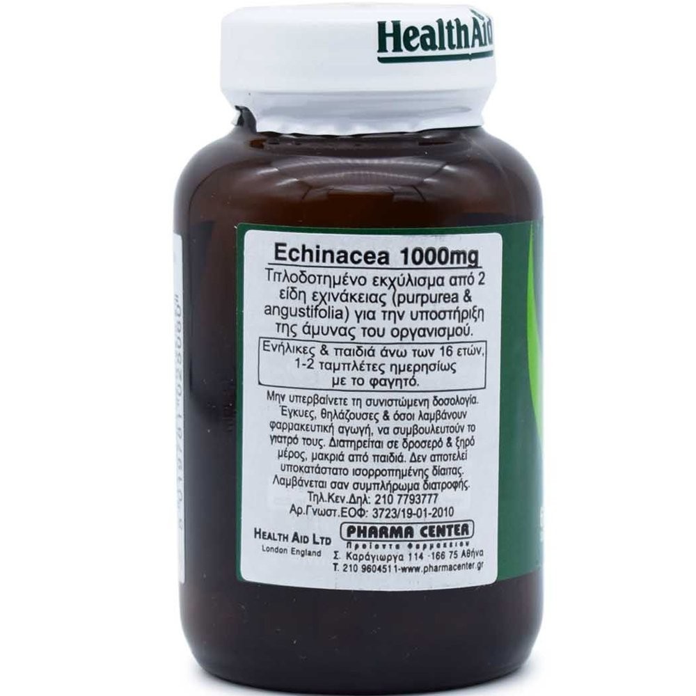 HEALTH AID - Echinacea 1000mg - 60tabs