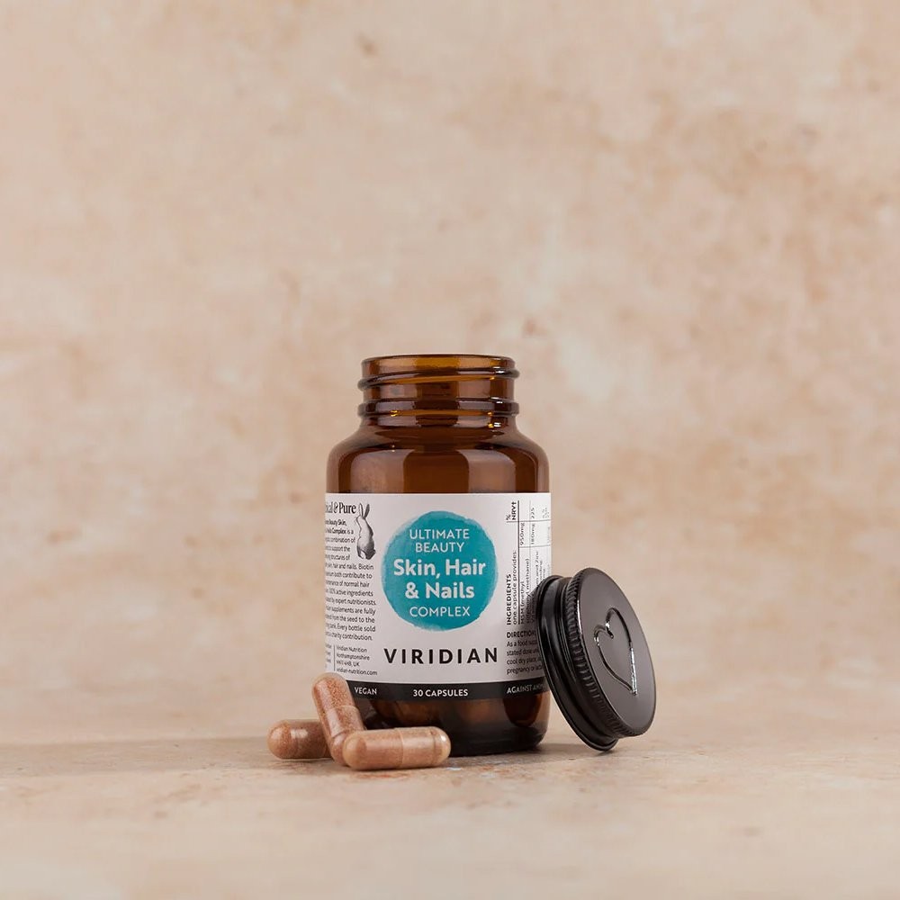 VIRIDIAN - Ultimate Beauty Skin, Hair and Nails Complex Μαλλιά, Δέρμα & Νύχια - 30caps