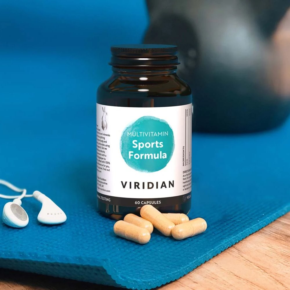 VIRIDIAN - Sports Formula Multivitamin Πολυβιταμίνη - 60caps