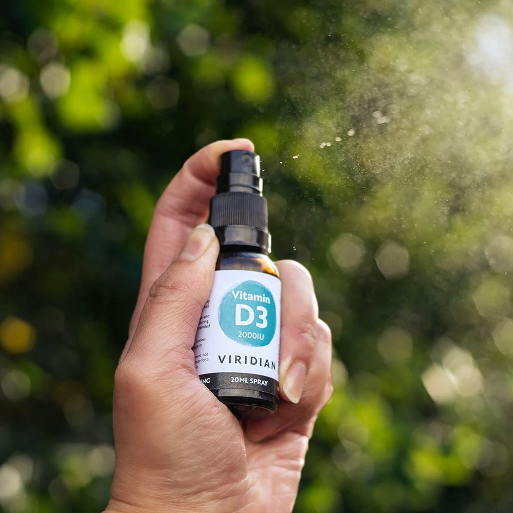 VIRIDIAN - Vitamin D3 2000iu Spray - 20ml