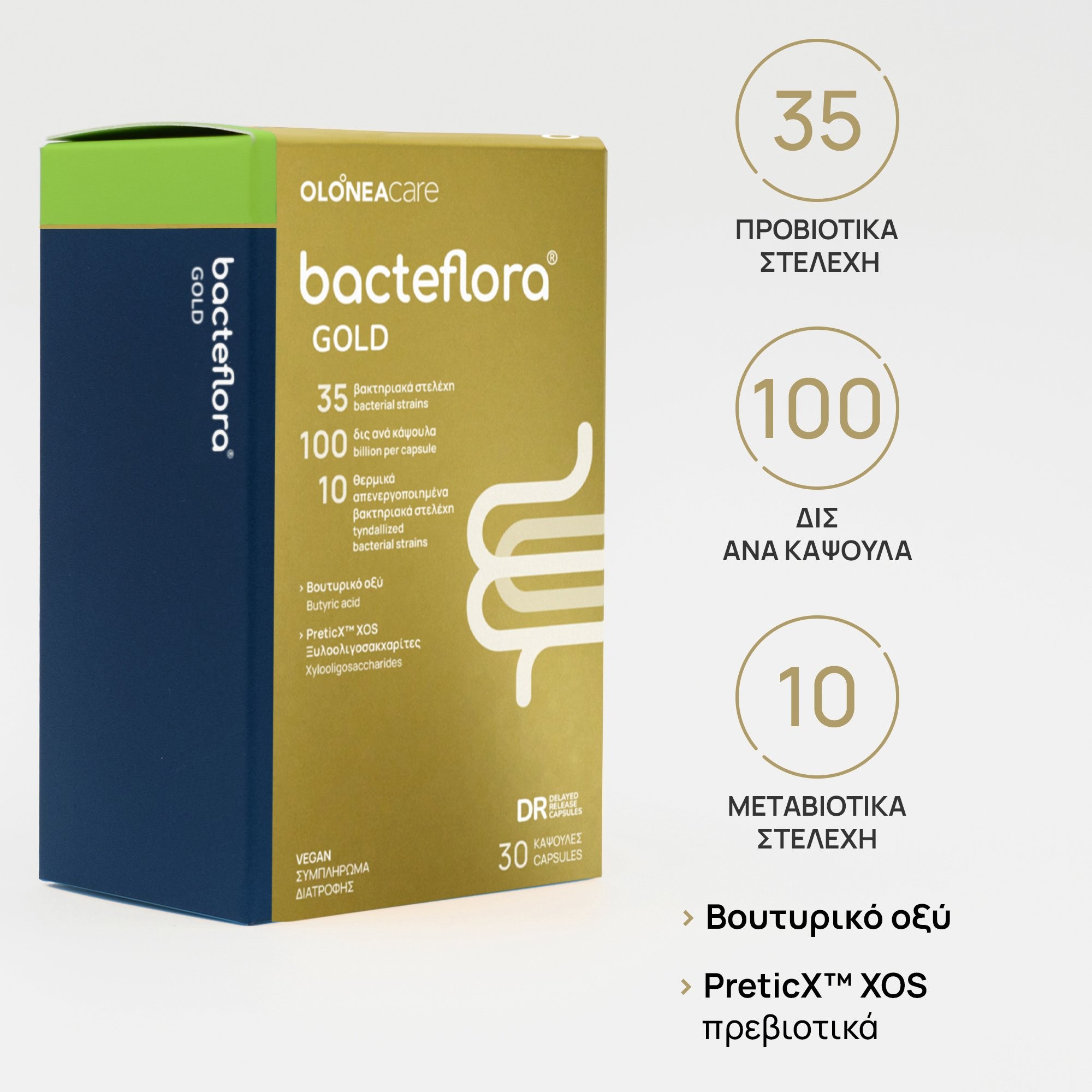 OLONEA - BACTEFLORA Gold - 30caps