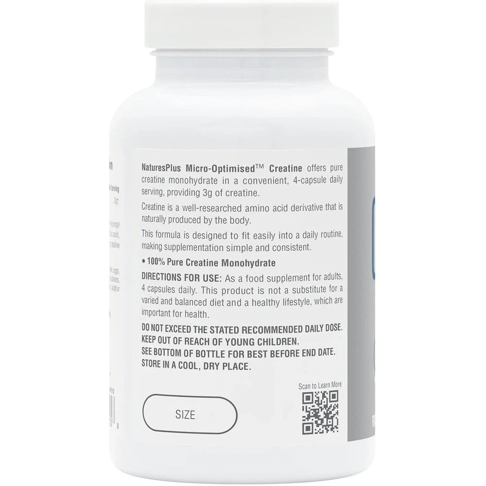 NATURES PLUS - PROMO PACK Pro Berberine 1500mg - 60tabs ΜΕ ΔΩΡΟ  Creatine Micro-Optimized - 120caps
