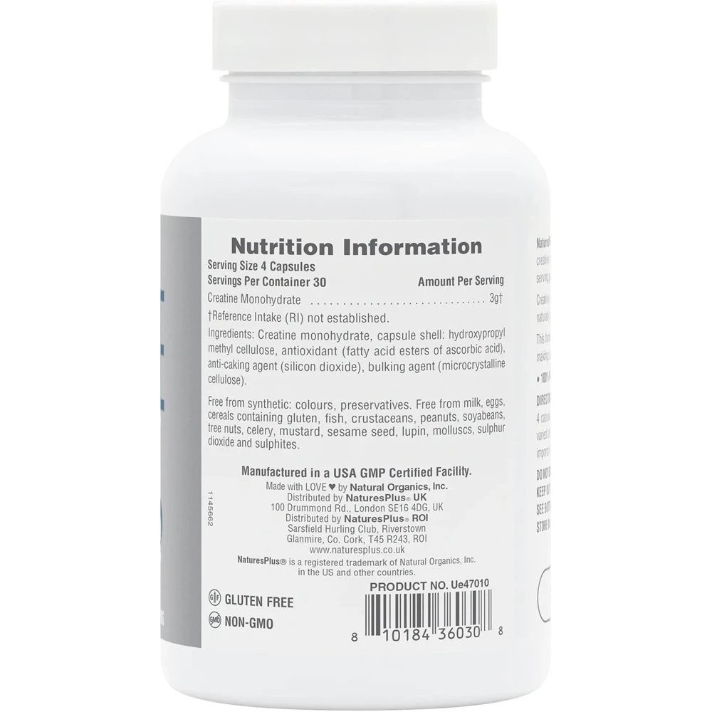 NATURES PLUS - PROMO PACK Pro Berberine 1500mg - 60tabs ΜΕ ΔΩΡΟ  Creatine Micro-Optimized - 120caps