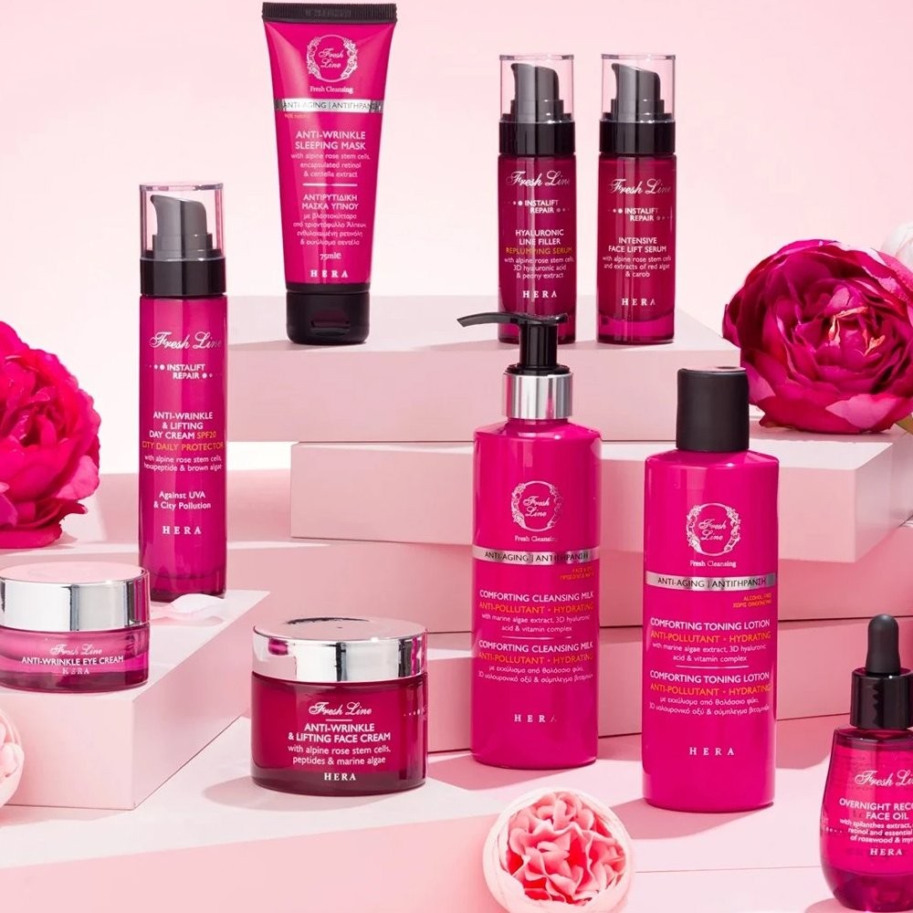 FRESH LINE - PROMO PACK HERA Ορός Υαλουρονικού για Γέμισμα Ρυτίδων - 30ml ΜΕ ΔΩΡΟ Αντιρυτιδική Κρέμα Προσώπου - 50ml