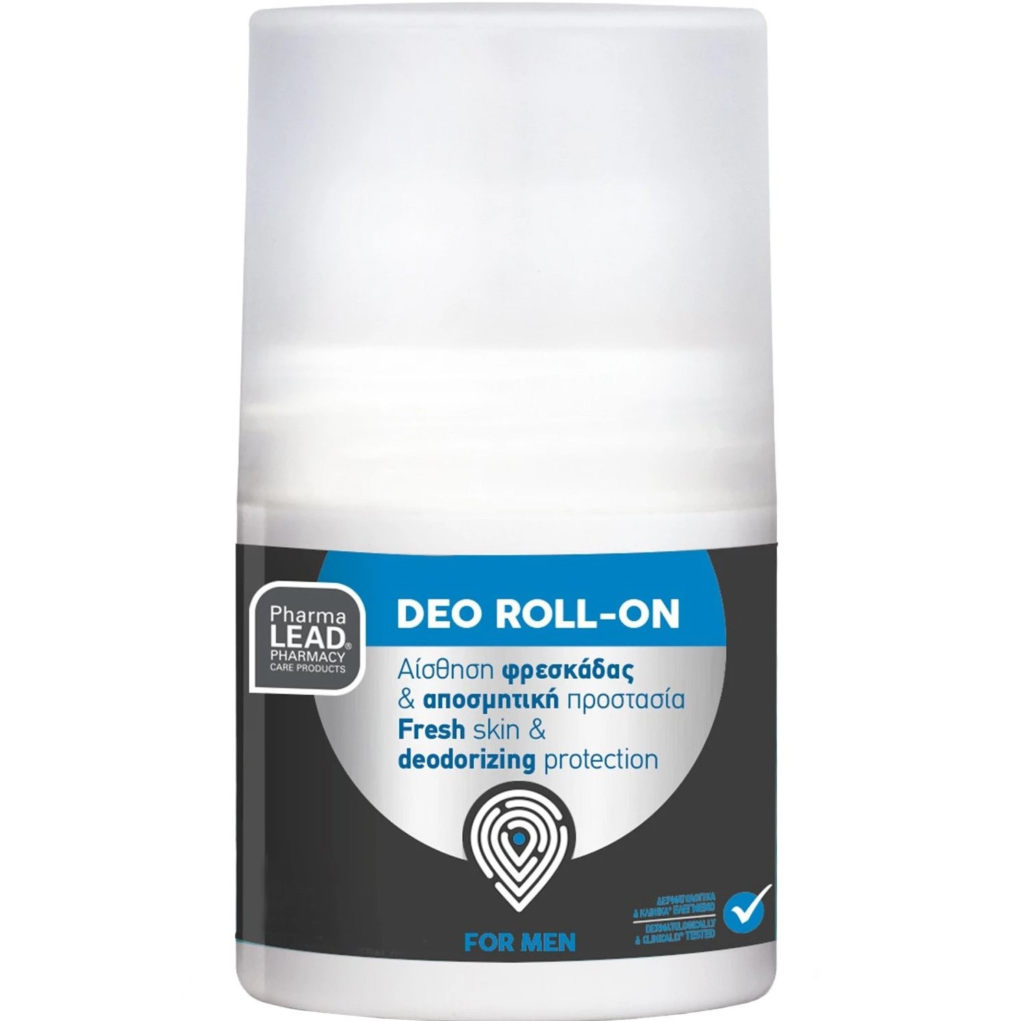 PHARMALEAD - MEN'S CARE KIT Αφρόλουτρο 3in1 - 100ml, Αποσμητικό roll-on - 50ml & Gel περιποίησης γενειάδας - 30ml