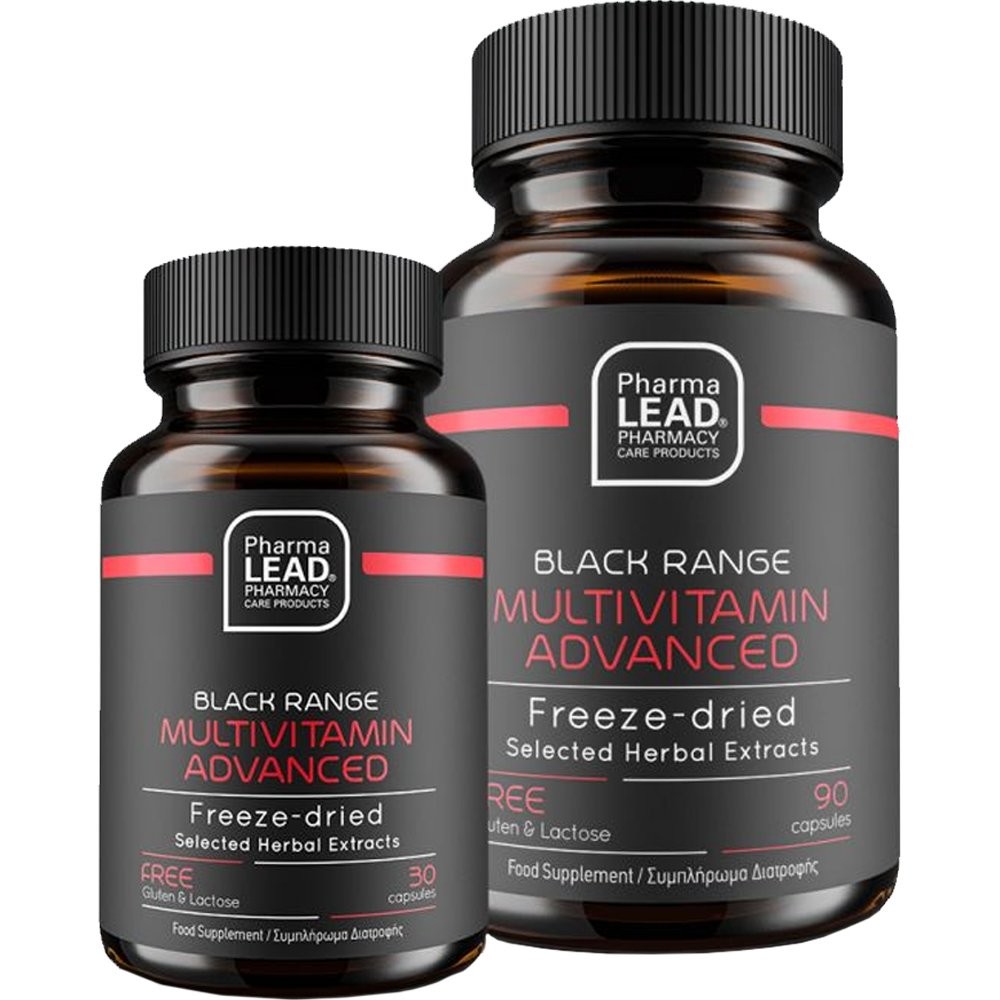 PHARMALEAD - BLACK RANGE Multivitamin Advance plus Superfoods Πολυβιταμινούχο συμπλήρωμα διατροφής - 30caps