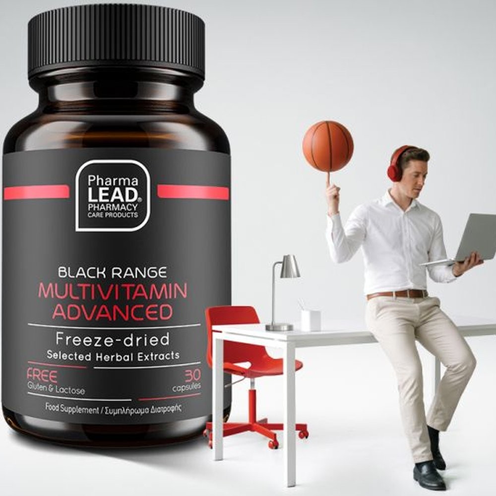 PHARMALEAD - BLACK RANGE Multivitamin Advance plus Superfoods Πολυβιταμινούχο συμπλήρωμα διατροφής - 30caps