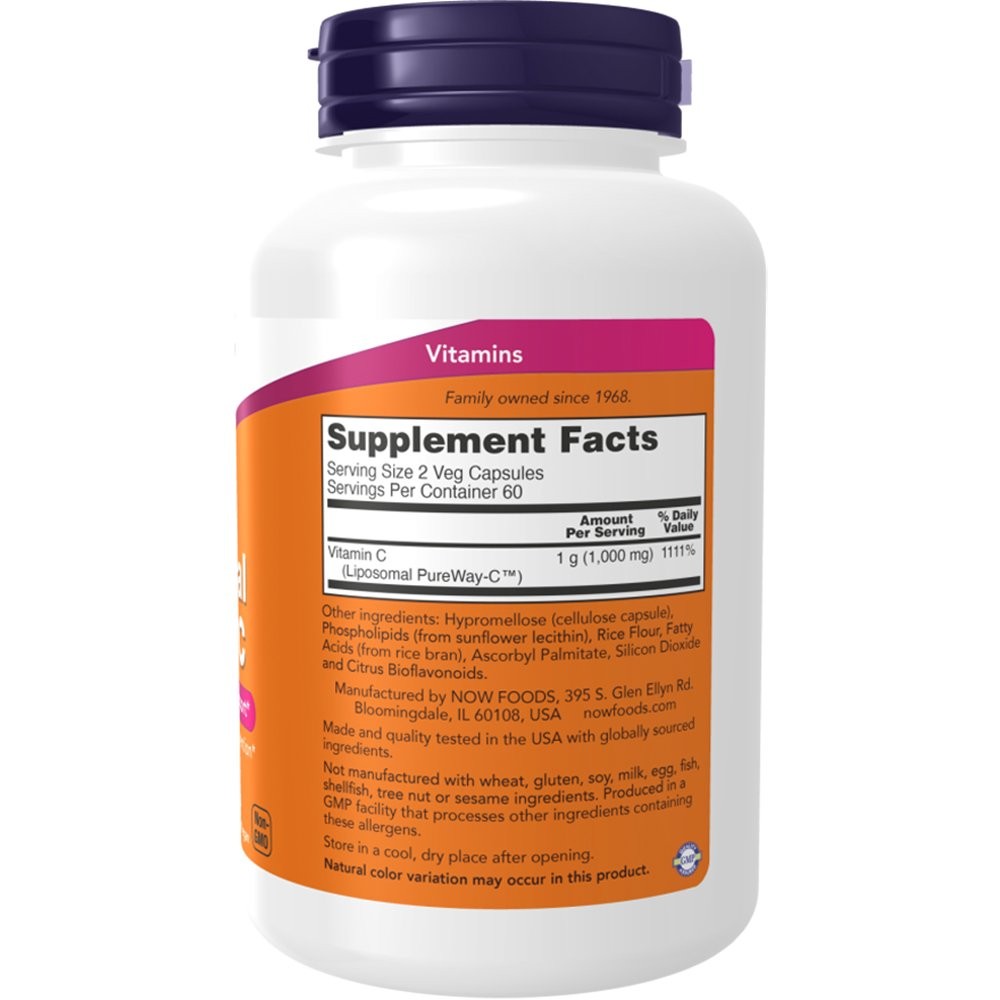 NOW - Liposomal Vitamin C - 120caps