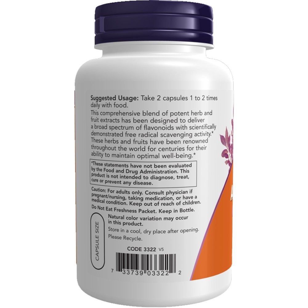 NOW - Super Antioxidants Αντιοξιδωτική Δράση - 120caps