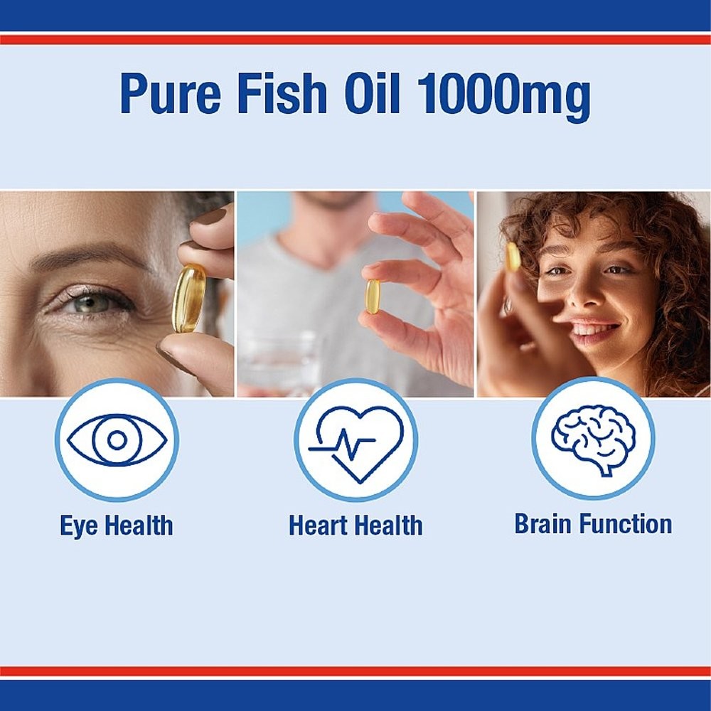LAMBERTS - Pure Fish Oil 1100mg - 120caps