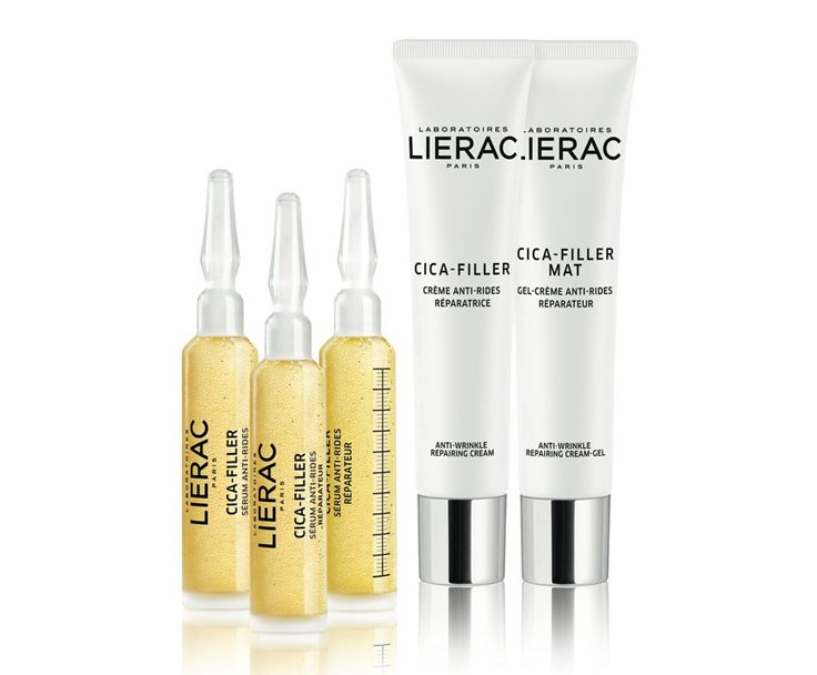 LIERAC CICA FILLER. &Eta; &sigma;&epsilon;&iota;&rho;ά Cica Filler &sigma;&tau;&omicron;&chi;&epsilon;ύ&epsilon;&iota; &sigma;&epsilon; ό&lambda;&omicron;&upsilon;&sigmaf; &tau;&omicron;&upsilon;&sigmaf; &tau;ύ&pi;&omicron;&upsilon;&sigmaf; &rho;&upsilon;&tau;ί&delta;&omega;&nu; &gamma;&iota;&alpha; ά&mu;&epsilon;&sigma;&omicron; &gamma;έ&mu;&iota;&sigma;&mu;&alpha;.