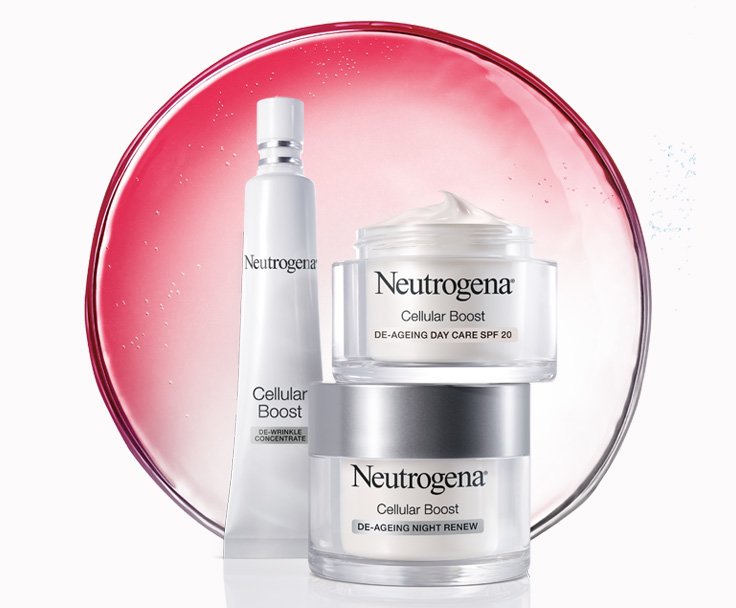 Neutrogena Cellular Boost &Alpha;&nu;&tau;&iota;&gamma;ή&rho;&alpha;&nu;&sigma;&eta;&nbsp;