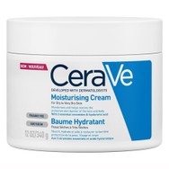 CeraVe Moisturising Face & Body Cream for Dry to Very Dry Skin Ενυδατική Κρέμα Προσώπου, Σώματος για Ξηρή & Πολύ Ξηρή Επιδερμίδα 340g