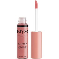 NYX Professional Makeup Lip Butter Gloss Βελούδινα Απαλό & Μεταξένιο Lip Gloss 8ml - 07 Tiramisu