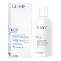 Eubos Basic Care Blue Liquid Washing Emulsion - 200ml - Υγρό Καθαρισμού για την Καθημερινή Περιποίηση Προσώπου & Σώματος
