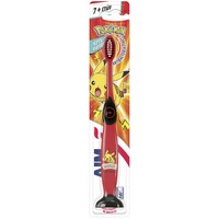 Aim Pokemon Junior 7-13 Years Soft Toothbrush 1 Τεμάχιο - Κόκκινο - Παιδική Μαλακή Οδοντόβουρτσα με Βάση Βεντούζα & Σχέδιο Pokemon