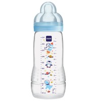 Mam Easy Active Baby Bottle Fairy Tale 4m+ Κωδ 361S 330ml - Μπλε - Μπιμπερό Πολυπροπυλενίου με Θηλή Σιλικόνης