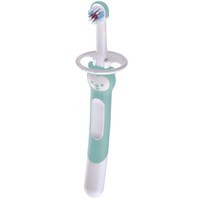 Mam Learn to Brush Soft Toothbrush 5m+, 1 Τεμάχιο, Κωδ 605 - Τιρκουάζ - Βρεφική, Εκπαιδευτική Οδοντόβουρτσα με Μαλακές Ίνες & Ασπίδα Προστασίας