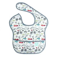 Bumkins Waterproof SuperBib Αδιάβροχη Σαλιάρα 6-24m 1 Τεμάχιο - Ποδήλατα