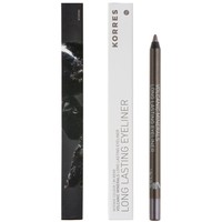 Korres Volcanic Minerals Long Lasting Eyeliner 1.2gr - 03 Μεταλλικό Καφέ - Μολύβι για το Περίγραμμα των Ματιών με Έντονο Χρώμα που Διαρκεί