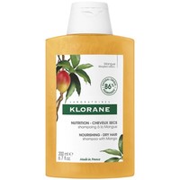 Klorane Nourishing Shampoo with Mango for Dry Hair 200ml - Σαμπουάν Θρέψης με Βούτυρο Μάνγκο για Ξηρά Μαλλιά