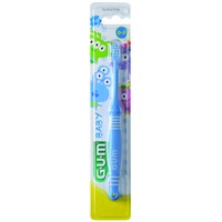 Gum Baby 0-2 Years Soft Toothbrush 1 Τεμάχιο - Γαλάζιο - Βρεφική Οδοντόβουρτσα με Μαλακές Τρίχες & Μικρή Κεφαλή για Ευκολία στη Χρήση