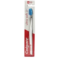 Colgate Ultra Soft Toothbrush 1 Τεμάχιο - Άσπρο - Οδοντόβουρτσα με Πολύ Μαλακές Ίνες, Κατά της Πλάκας & των Επιφανειακών Χρωματικών Λεκέδων