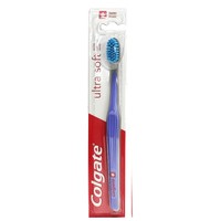 Colgate Ultra Soft Toothbrush 1 Τεμάχιο - Μωβ - Οδοντόβουρτσα με Πολύ Μαλακές Ίνες, Κατά της Πλάκας & των Επιφανειακών Χρωματικών Λεκέδων