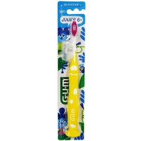 Gum Junior 6+ Soft Toothbrush 1 Τεμάχιο - Κίτρινο - Παιδική Μαλακή Οδοντόβουρτσα με Βάση Βεντούζα