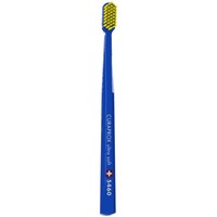 Curaprox CS 5460 Ultra Soft Toothbrush 1 Τεμάχιο - Σκούρο Μπλε/ Κίτρινο - Οδοντόβουρτσα με Εξαιρετικά Απαλές & Ανθεκτικές Τρίχες Curen για Αποτελεσματικό Καθαρισμό