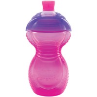 Munchkin Click Lock Bite Proof Sippy Cup 296ml - Ροζ / Μωβ - Παιδικό Κύπελλο με 