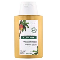 Klorane Mango Shampoo Dry Hair Travel Size 100ml - Σαμπουάν με Μάνγκο για Ξηρά Μαλλιά