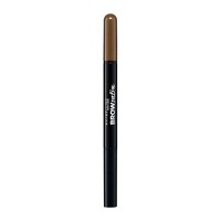 Maybelline Brow Satin 2 in 1, 8gr - Medium Brow - Μηχανικό Μολύβι Φρυδιών & Σκιά για Λαμπερό Αποτέλεσμα