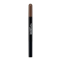 Maybelline Brow Satin 2 in 1, 8gr - Dark Brown - Μηχανικό Μολύβι Φρυδιών & Σκιά για Λαμπερό Αποτέλεσμα