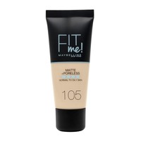 Maybelline Fit Me Matte + Poreless Foundation 30ml - Ivory - Makeup Ταυτίζεται Τέλεια με την Επιδερμίδα