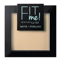 Maybelline Fit Me Matte + Poreless Pressed Powder 8.2gr - Ivory - Πούδρα για Φυσική και Ταυτόχρονα Ματ Κάλυψη
