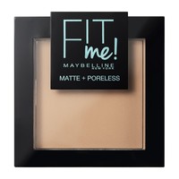 Maybelline Fit Me Matte + Poreless Pressed Powder 8.2gr - Classic Ivory - Πούδρα για Φυσική και Ταυτόχρονα Ματ Κάλυψη